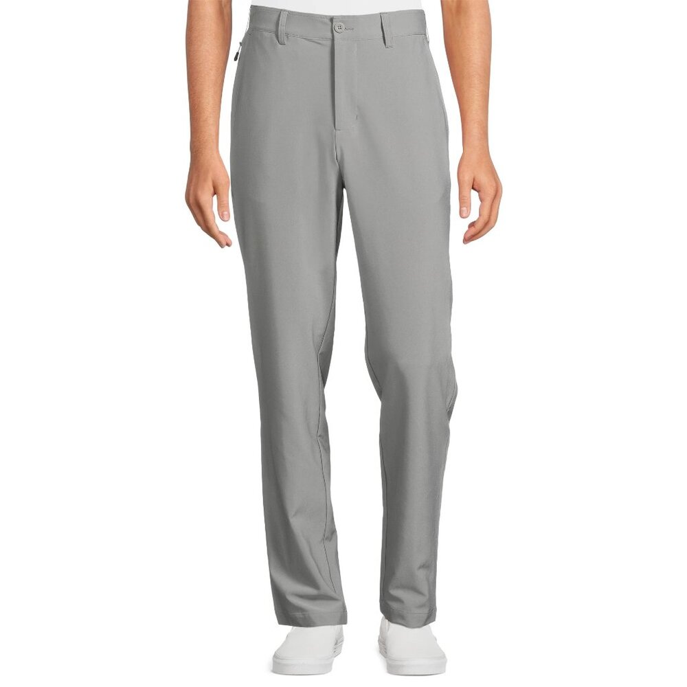Birdie Bound Golf Pants Regular Fit Four-Way Stretch Men's 40x30 & 40x32 Gray